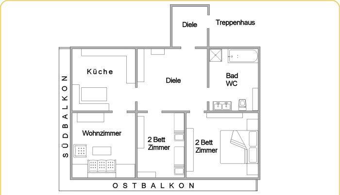 Appartementhaus Moelltal 2* Flattach